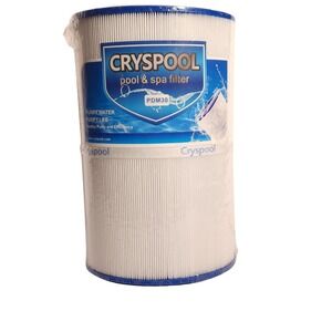 CRYSSPOOL PDM30 Pool Spa Filter Replacement Cartridge Blue End Caps